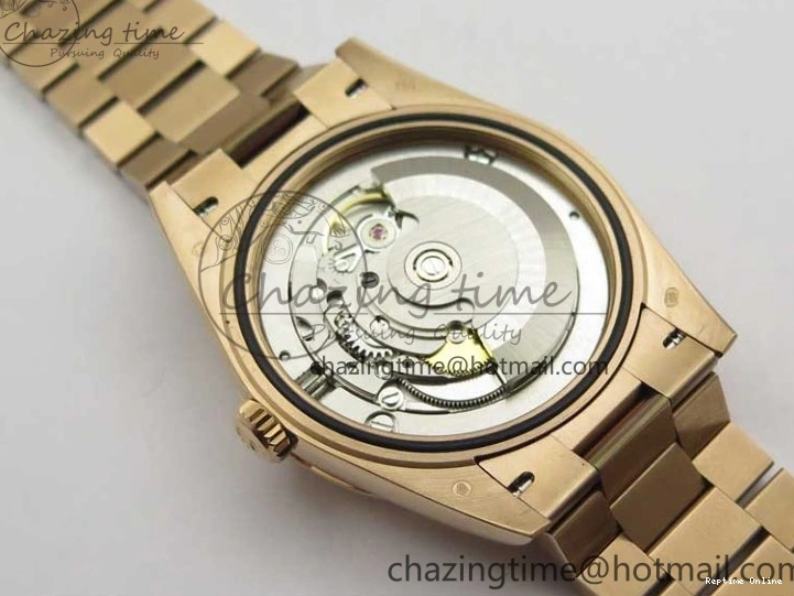 0409 Day-Date 40mm 228239 BP New Dial Version 904 RG T Crystal Markers RG Dial on RG President Bracelet A Popular 2834